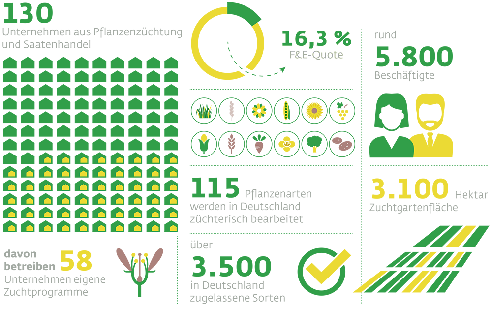 Pflanzenzucht-Unternehmen in Deutschland