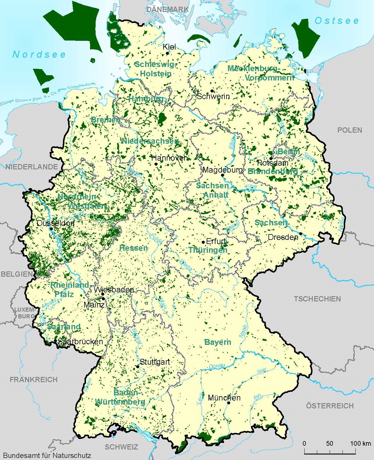 Naturschutzgebiete in Deutschland